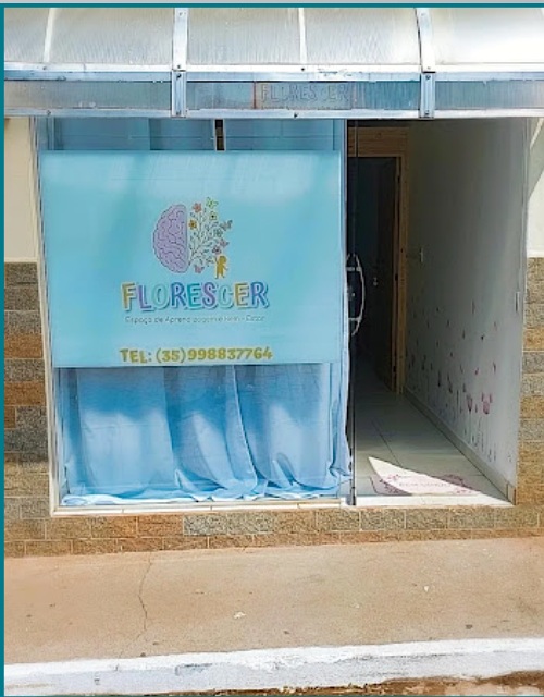 Fachada do Espaço Florescer em Aiuruoca